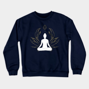 Yoga and Mental Wellness Crewneck Sweatshirt